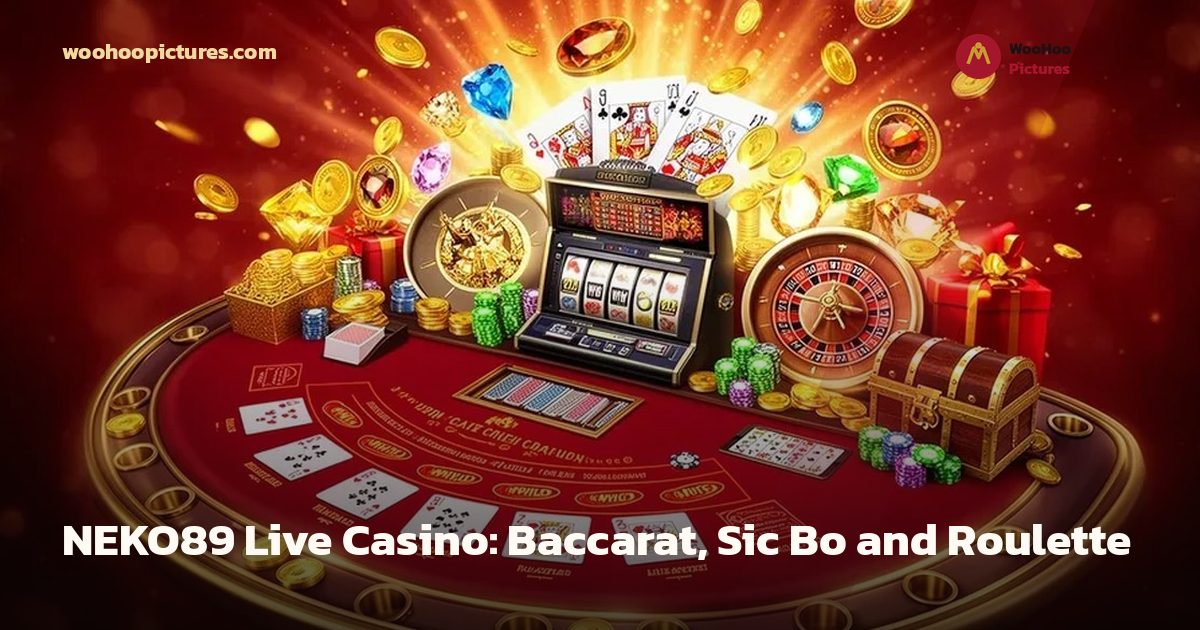 NEKO89 Live Casino: Baccarat, Sic Bo and Roulette cover image