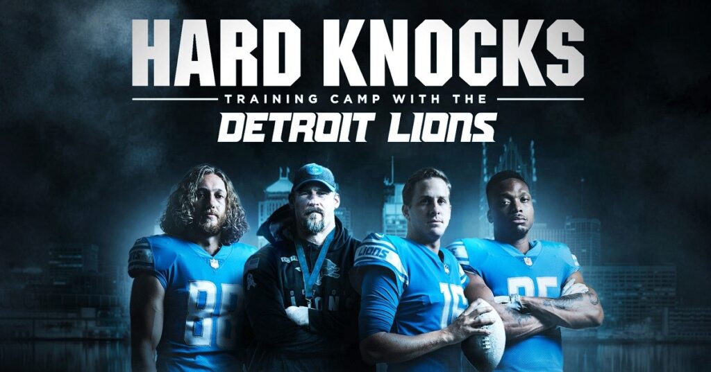 Detroit Lions Featured for 2022 Season of HBO’s Hard Knocks