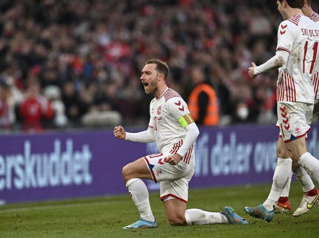 Eriksen Captained Denmark and Scored Beauty to Reward Enthusiastic Home Crowd on Return to Copenhagen