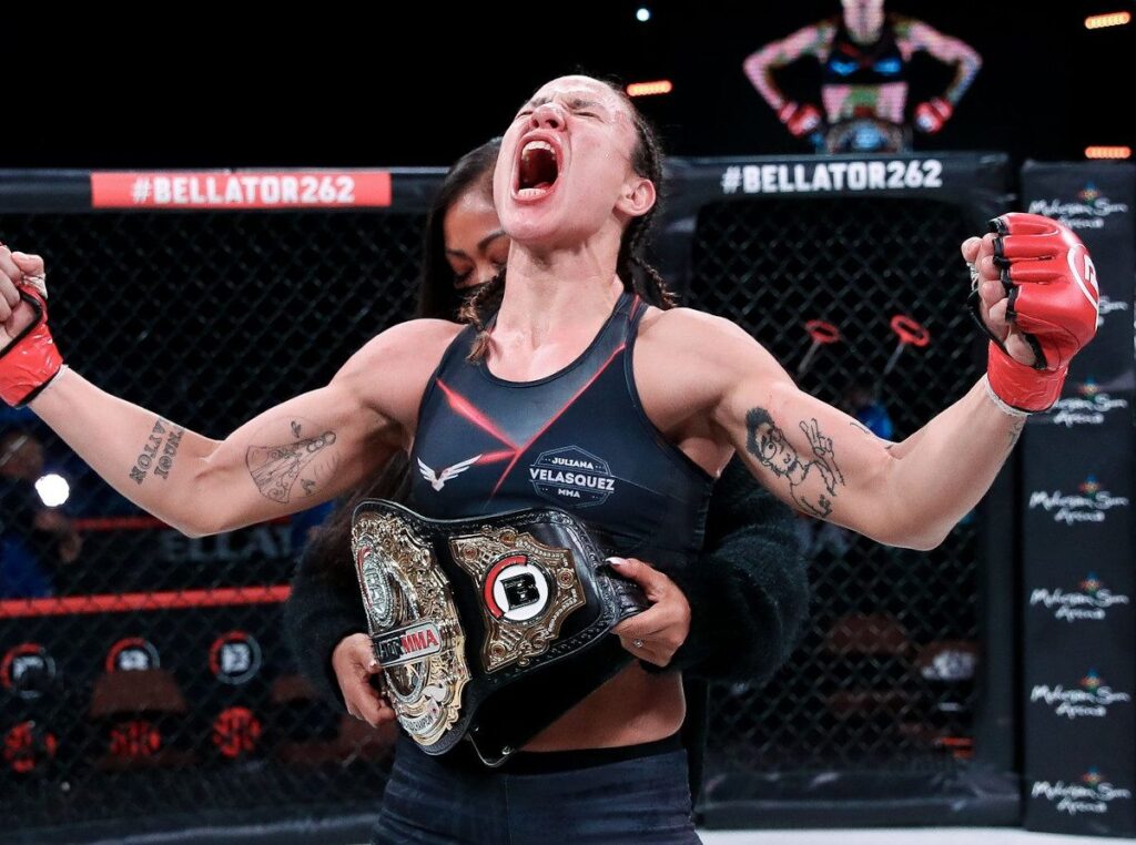Bellator 278: Liz Carmouche Once Again Seeks First Title, This Time vs. Undefeated Juliana Velasquez