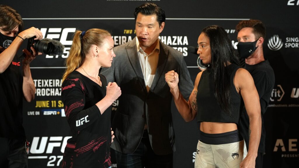 UFC 275: Taila Santos Latest to Attempt Solving Valentina Shevchenko in Flyweight Title Fight
