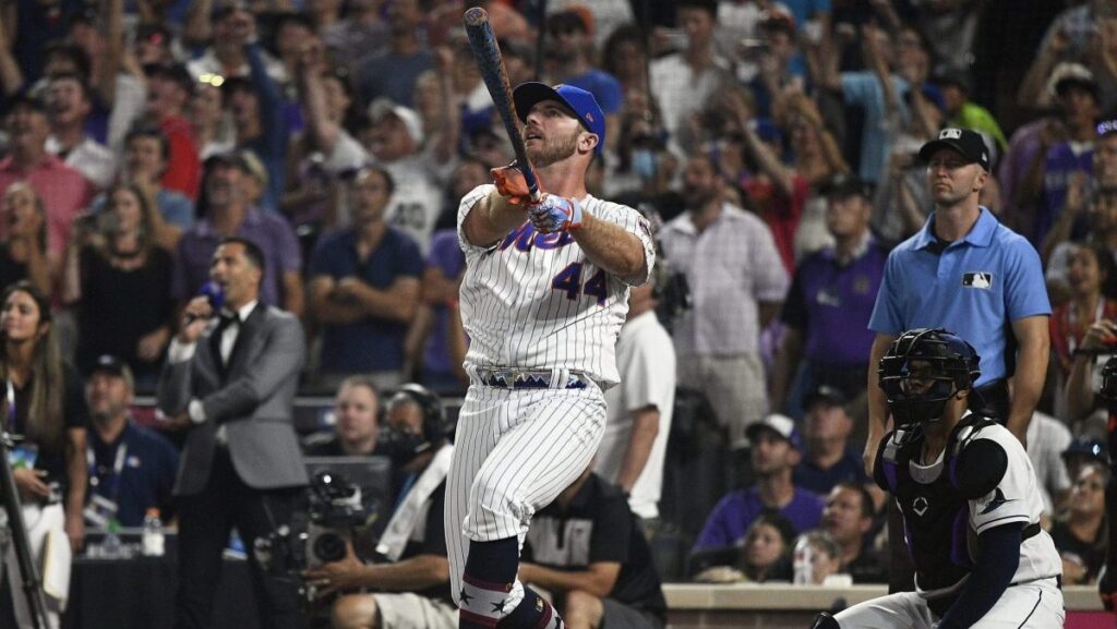 Pete Alonso Favored to Win Third Consecutive Home Run Derby, Faces 1st Round Test from Acuna