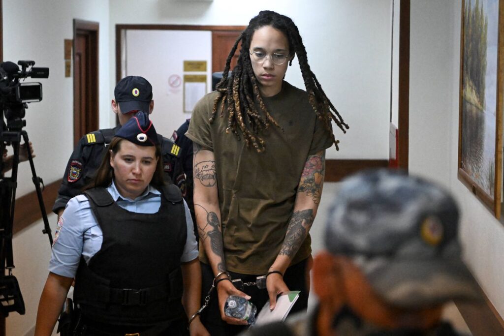 Russian Court Sentences Brittney Griner to Nine Years in Prison