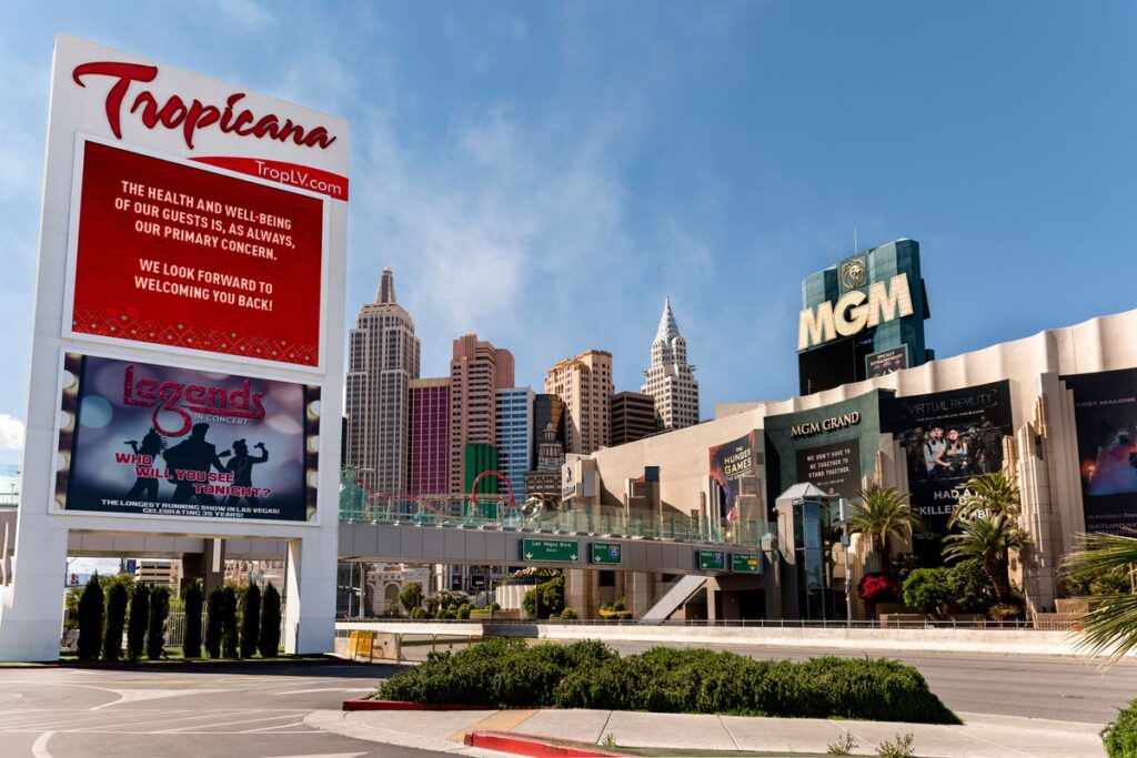 Bally’s Wins Nevada Approval to Run Tropicana Las Vegas