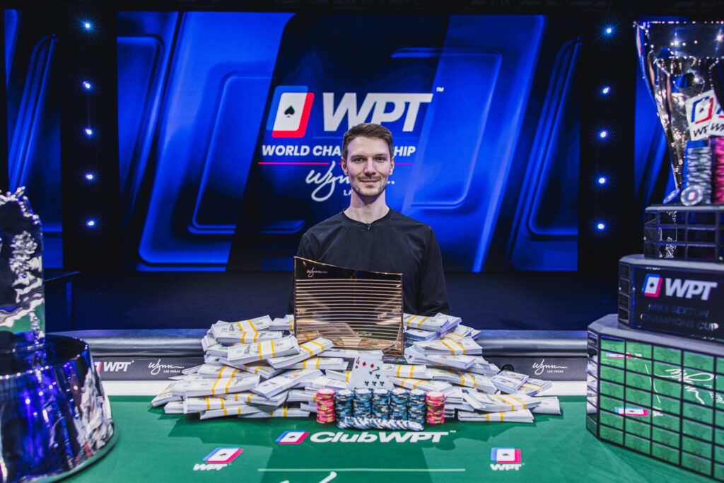 Eliot Hudon Takes Down WPT World Championship for $4.1M