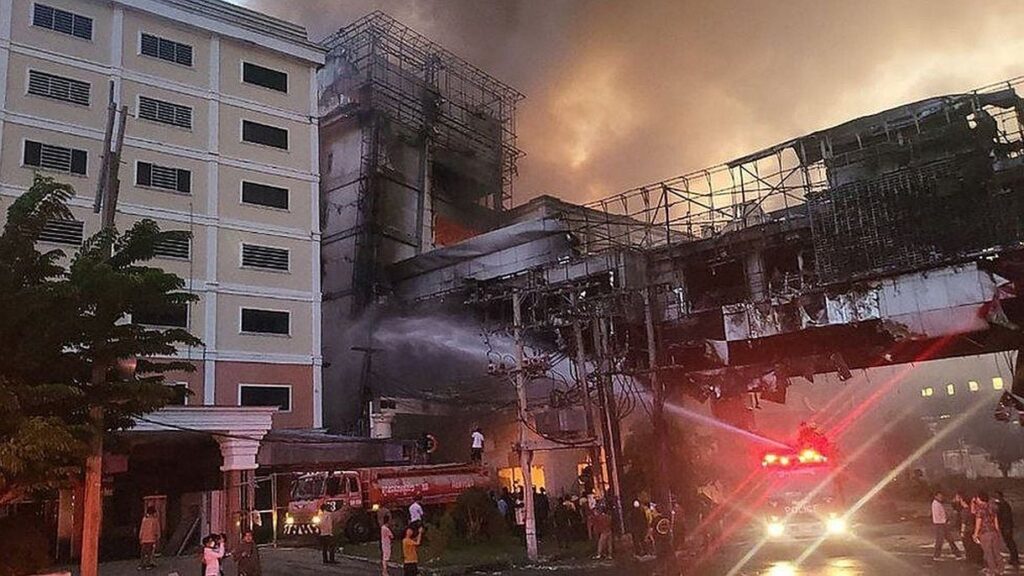 Cambodia Demolishes Buildings at Site of Recent Deadly Casino Fire