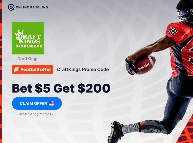 DraftKings Promo Code: Bet $5 Get $200 for 49ers vs Eagles