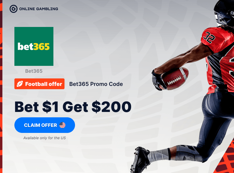 Bet365 promo code for Tomorrow’s Super Bowl: Bet $1 & Get $200 in Free Bets