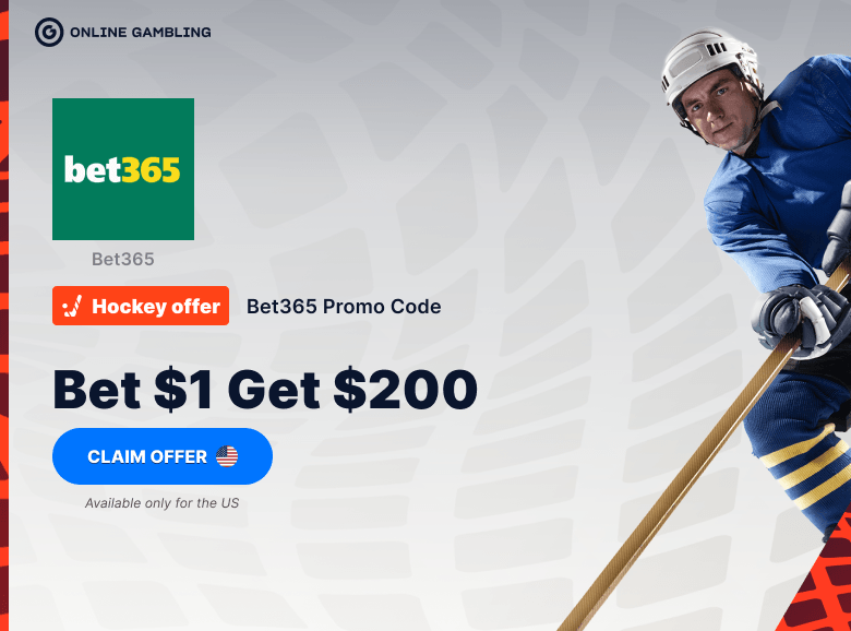 Bet365 Promo Code: Get $200 on Tonight’s NHL